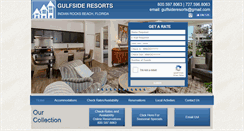 Desktop Screenshot of gulfsideresorts.com