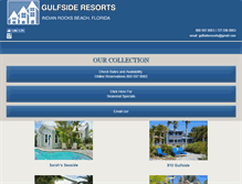 Tablet Screenshot of gulfsideresorts.com